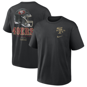 Nike 49ers Rival Short Sleeve T-Shirt - Men's - Black