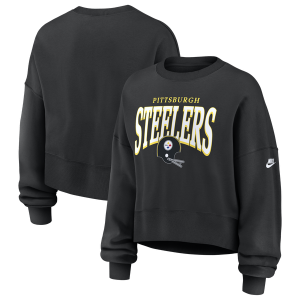 Nike NFL Steelers Crew - Women's - Black