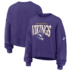 Nike NFL Vikings Crew - Women's - Purple
