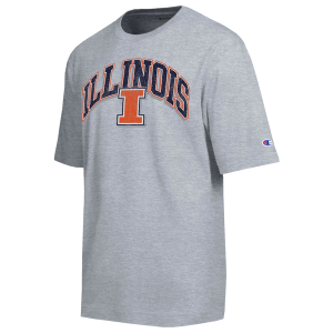 Champion NCAA University of Illinois All Star Tshirt - Men's - Gray