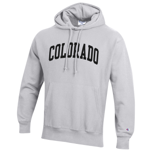 Champion NCAA University of Colorado Rev Weave Hoodie - Men's - Gray
