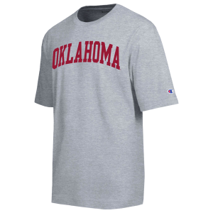 Champion Oklahoma Mens All-Star T-Shirt - Men's - Oxford Grey