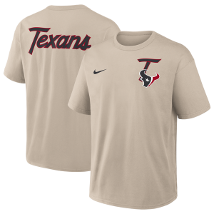 Nike NFL Texans Short Sleeve T-Shirt - Men's - Beige