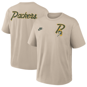 Nike NFL Packers Short Sleeve T-Shirt - Men's - Beige