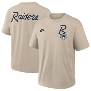 Nike NFL Raiders Rewind T-Shirt - Men's - Beige