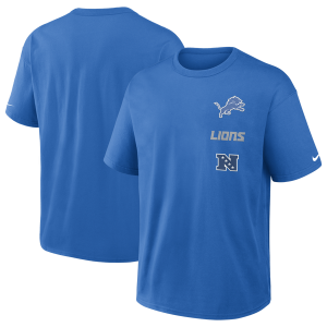 Nike NFL Lions Primetime T-Shirt - Men's - Blue