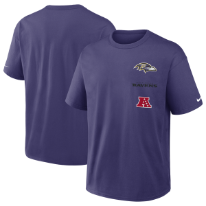 Nike NFL Ravens Short Sleeve T-Shirt - Men's - Purple