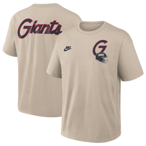 Nike NFL Giants Short Sleeve T-Shirt - Men's - Beige