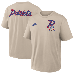 Nike NFL Patriots Short Sleeve T-Shirt - Men's - Beige