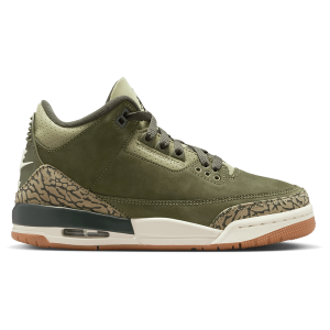 Jordan Retro 3 - Boys' Grade School - Neutral Olive/Sequoia/Medium Olive