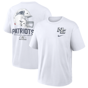 Nike Patriots Rival Short Sleeve T-Shirt - Men's - White