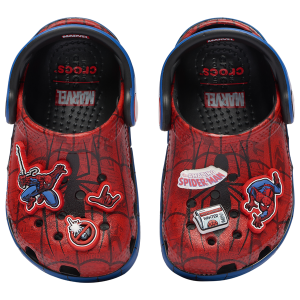 Crocs Classic Clogs Spider-Man - Boys' Toddler - Red/Blue