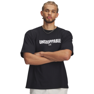 Under Armour Unstoppable T-Shirt - Men's - Black/White