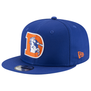 New Era Broncos Basic 950 Snapback Cap - Men's - Blue/Multi