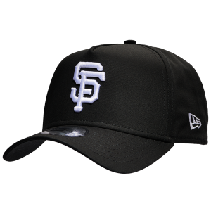 New Era Giants A Frame Adjustable Cap - Men's - Black