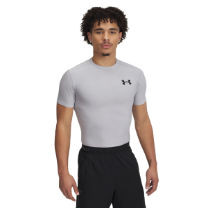 Under Armour Heatgear OG Compression Short Sleeve - Men's - Mod Gray/Black