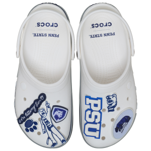 Crocs Collegiate Clogs - Men's - White/Navy