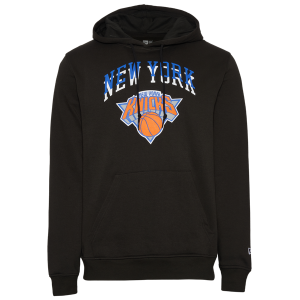 New Era Knicks Long Sleeve Hoodie - Men's - Black