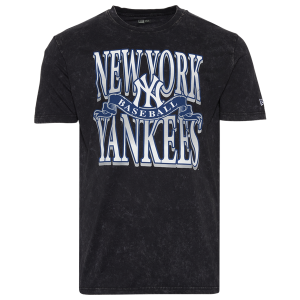 New Era Yankees Short Sleeve T-Shirt - Men's - Black