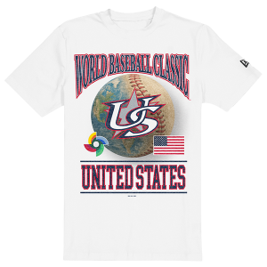 New Era WBC 2026 USA T-Shirt - Men's - White