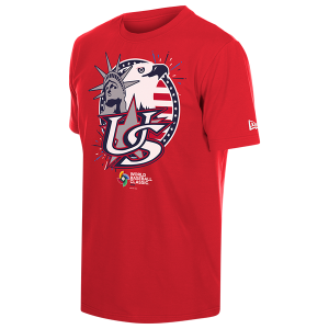 New Era WBC 2026 USA T-Shirt - Men's - Red