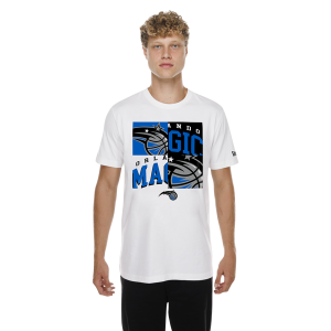 New Era Magic Mixed Logo T-Shirt - Men's - White/Multi