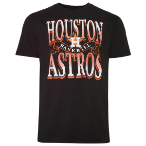 New Era Astros Short Sleeve T-Shirt - Men's - Black