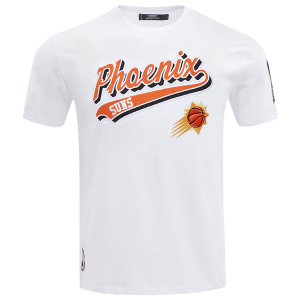 Pro Standard Suns Script Tail T-Shirt - Men's - White