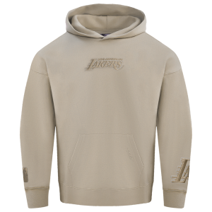 Pro Standard Lakers Pullover Hoodie - Men's - Taupe