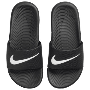 Nike Kawa Slides - Boys' Grade School - Black/White