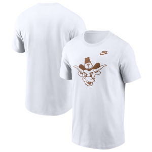 Nike Texas Alt Logo Short-Sleeve T-Shirt - Men's - White
