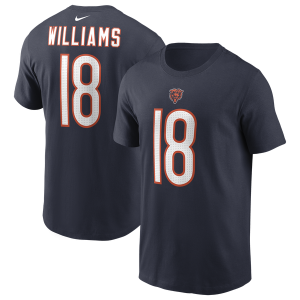 Nike Caleb Williams Bears Short Sleeve T-Shirt - Men's - Marine
