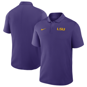 Nike Lsu Primary Polo - Men's - Purple