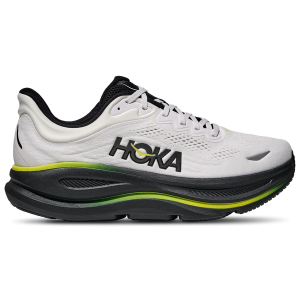 HOKA Bondi 9 - Men's - White/Black/Yellow