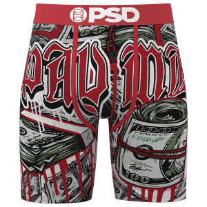 PSD Graphic Briefs - Men's - Black/White/Red