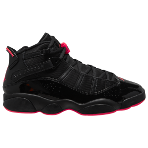 Jordan 6 Rings - Men's - Black/Black/Red