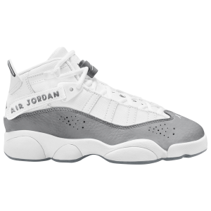 Jordan 6 Rings - Boys' Grade School - Cool Grey/White/White
