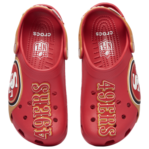 Crocs NFL Classic Clogs - Men's - Red/Gold