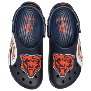 Crocs NFL Classic Clogs - Men's - Navy/Orange