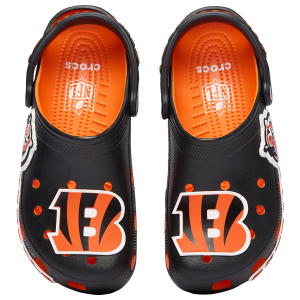 Crocs NFL Classic Clogs - Men's - Black/Orange