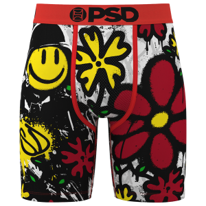 PSD Graphic Briefs - Men's - Black/Multi/Red