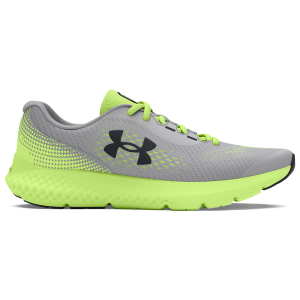 Under Armour Charged Rogue 4 - Boys' Grade School - Black/Morph Green/Mod Grey