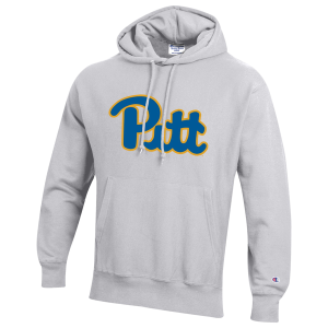Champion University of Pittsburgh Reversible Wear Hoodie - Men's - Silver Grey