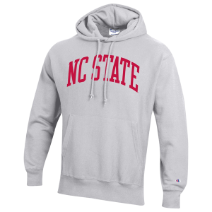 Champion NCAA Wordmark Hoodie - Men's - Silver Grey Heather