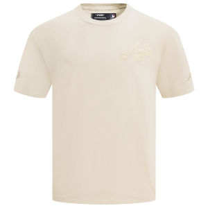 Pro Standard BRAVES NEUTRAL CJ DROP SHOULDER TEE - Men's - Eggshell
