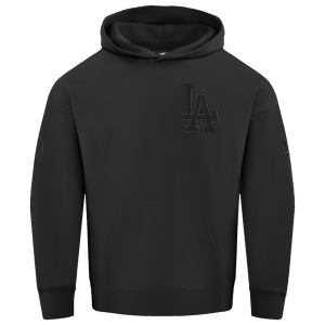 Pro Standard DODGERS NEUTRAL DROP SHOULDER FLC PO HOODIE - Men's - Black
