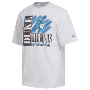 Champion NCAA Airbrush Short Sleeve T-Shirt - Men's - Silver Grey Heather