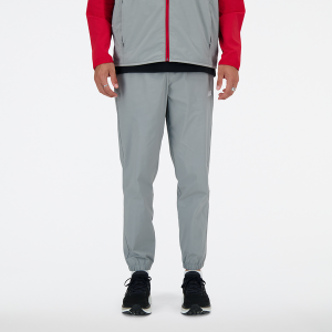 New Balance Athletics Stretch Woven Joggers - Men's - White/Grey