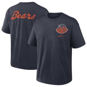 Nike Bears NFL Rival Short Sleeve T-Shirt - Men's - Navy