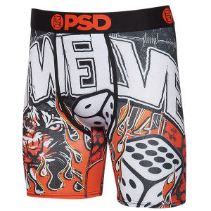 PSD Graphic Briefs - Men's - Black/Red/White
